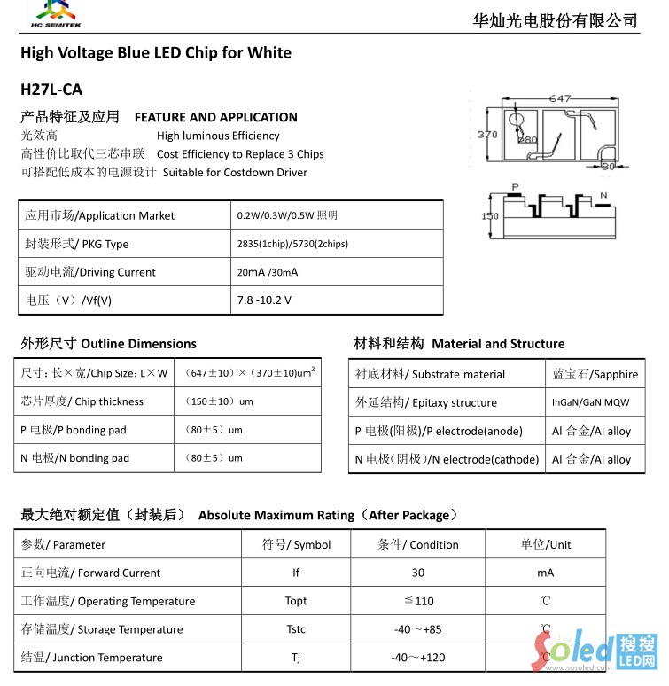 H27L-CA �A�N��� LEDоƬ 