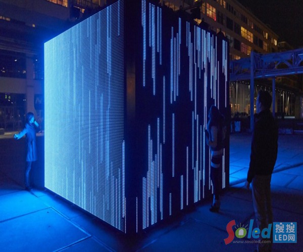 LED雕塑品——音樂盒子1